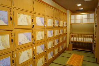 大湯屋・脱衣所